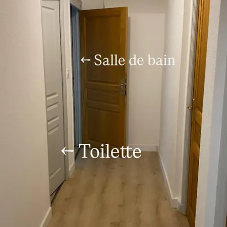 Apartment Optimise Et Lumineux - Sanitaires Partages - Tres Proche Commerces *
